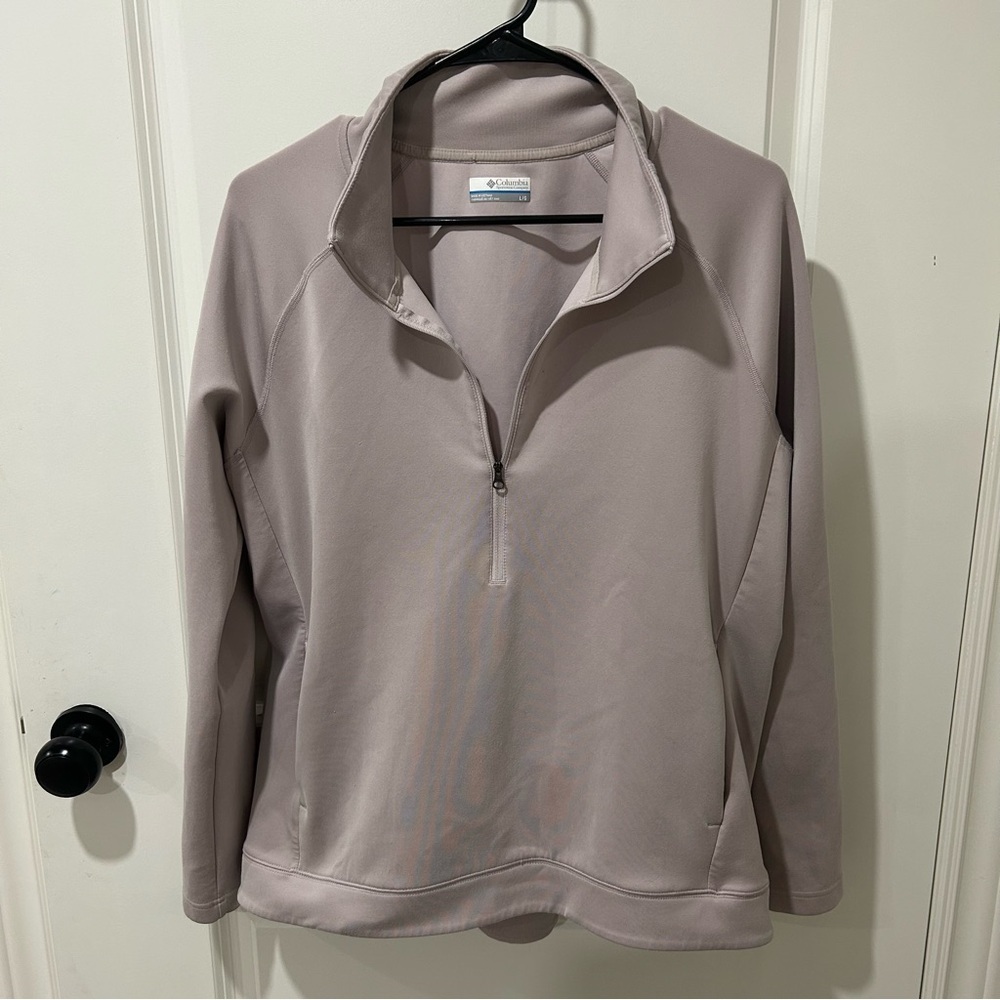 ⭐️ Columbia zippered sweater women’s large
